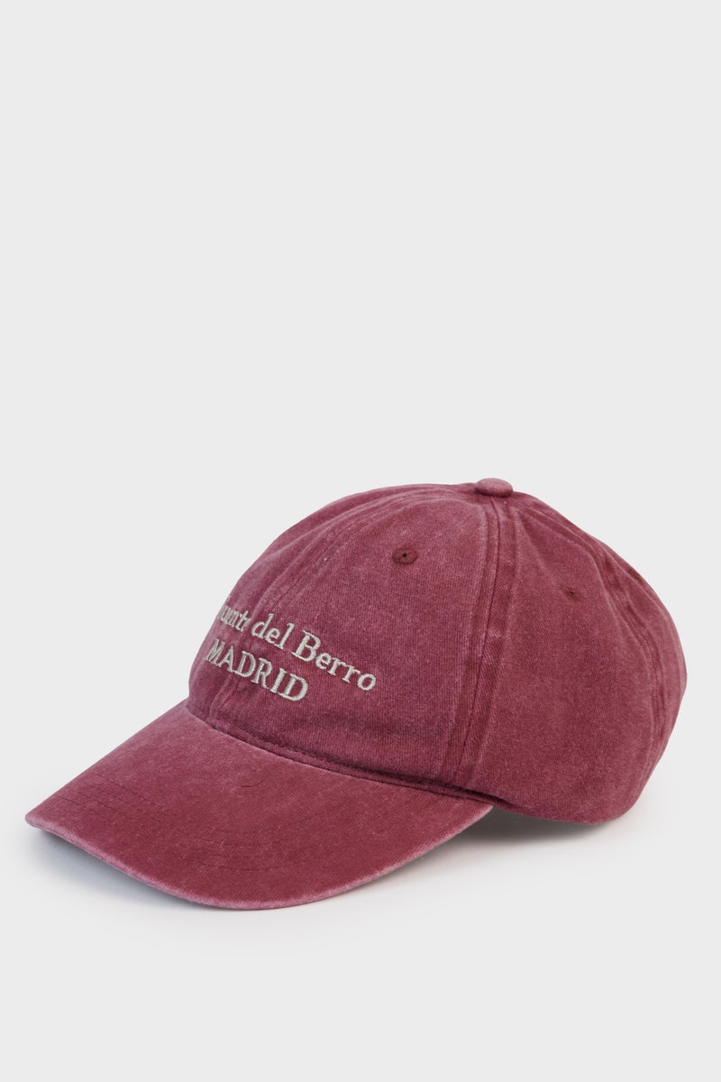 DeFacto Purple Man Man Embroidered Cotton Cap Casual - Image 1